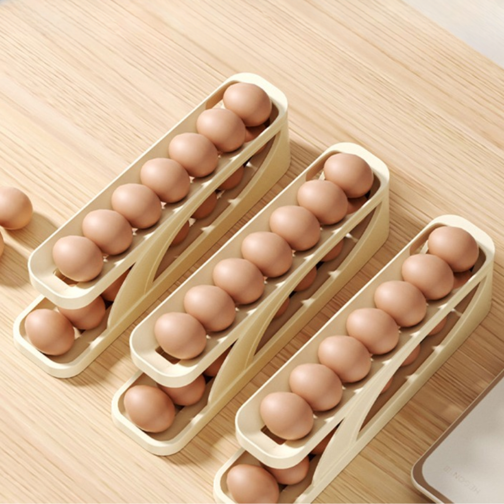 1+1 Free |  Automatic Rolling Egg Rack