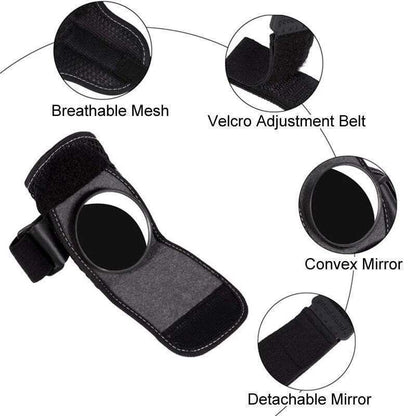 Wide-Angle Safety Mirror